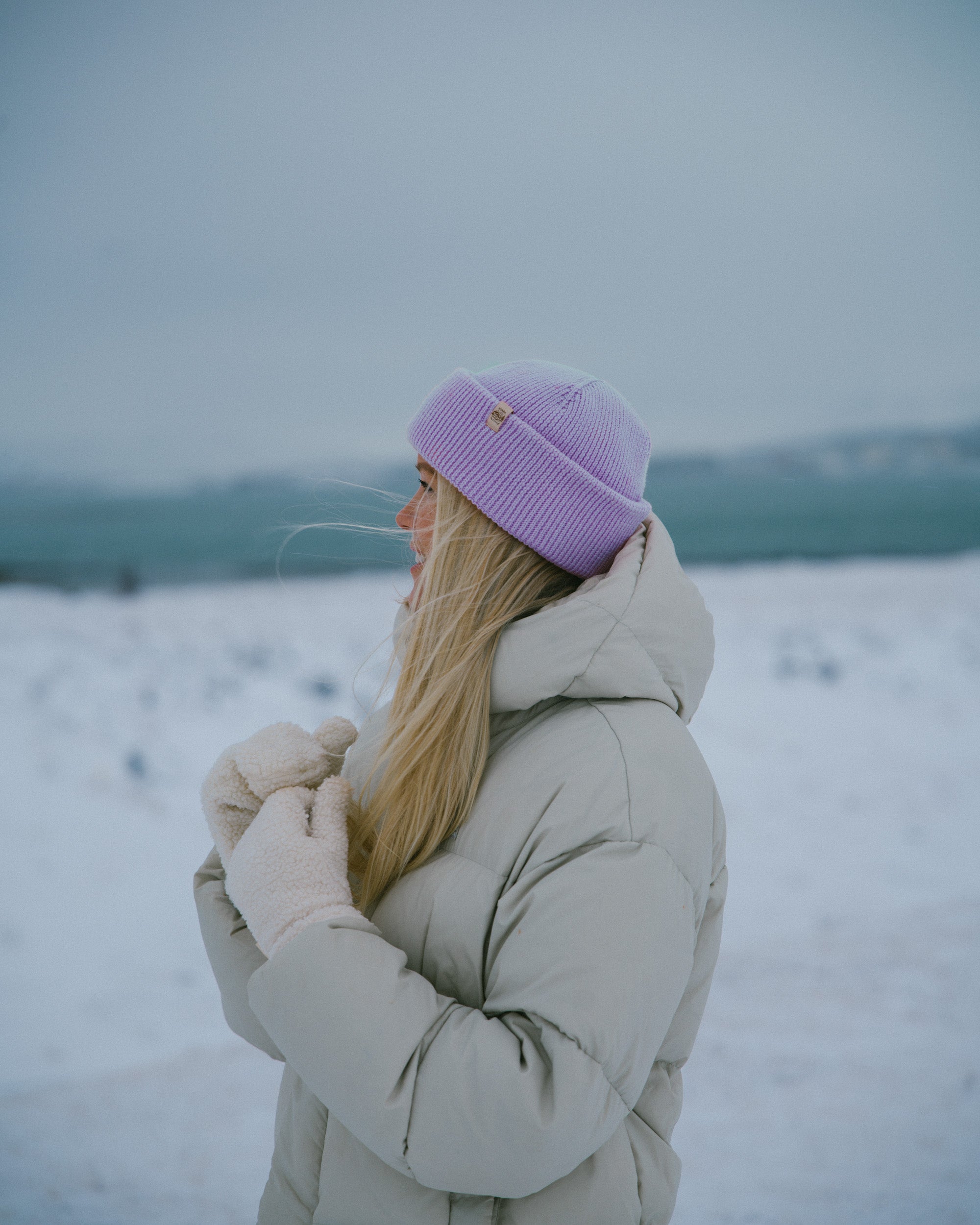 Rúna Beanie Purple