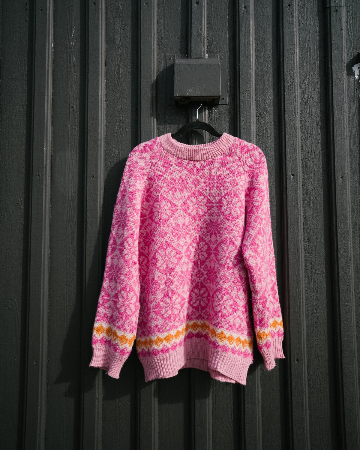 Myra Sweater Pink & Orange