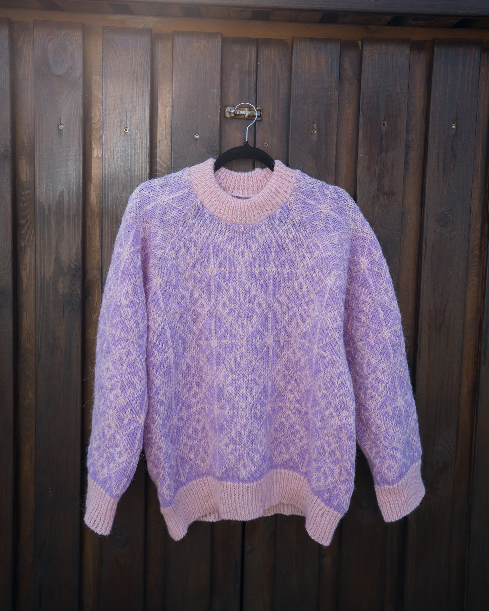 Haf Sweater Purple & Pink
