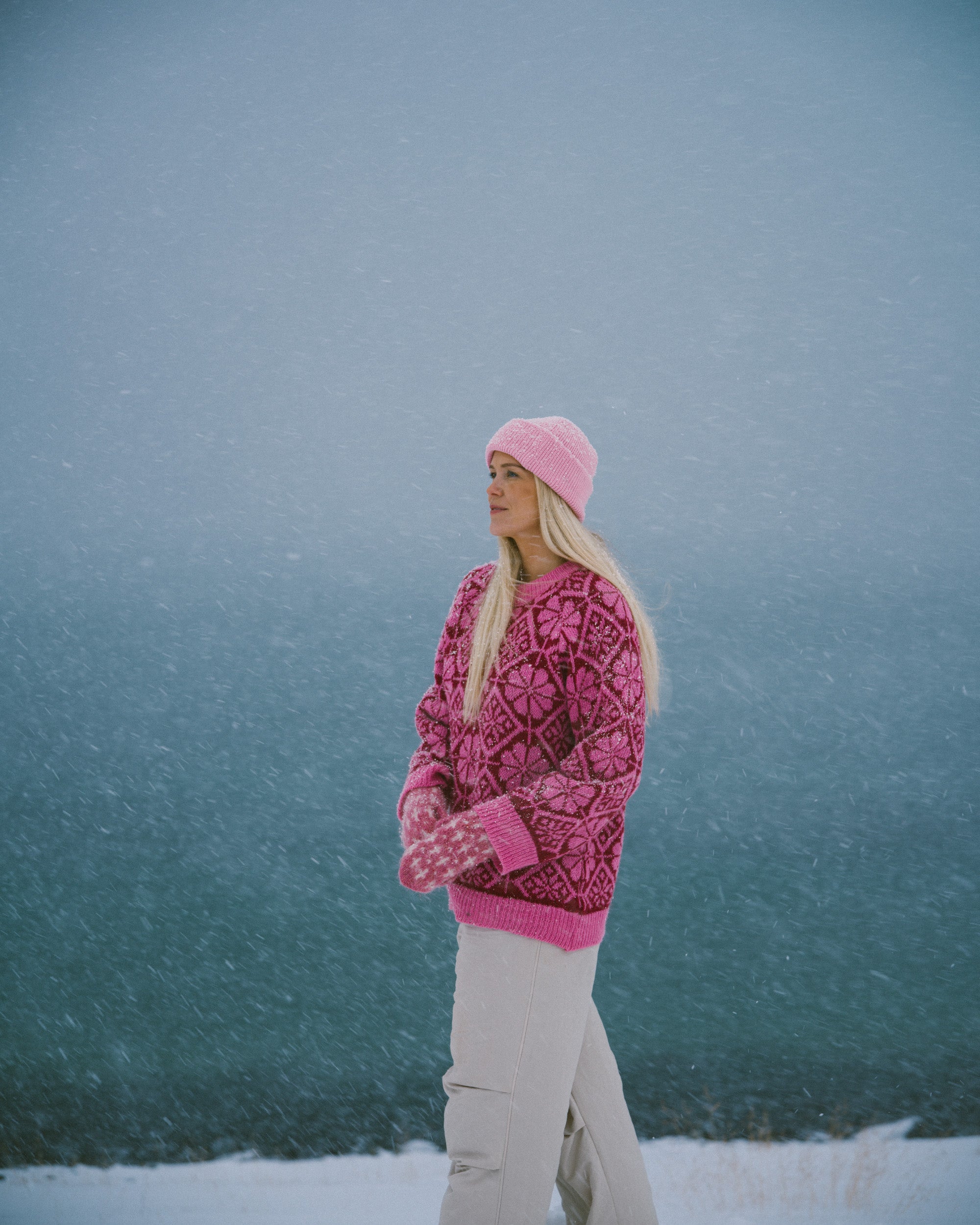 Rúna Beanie Pink