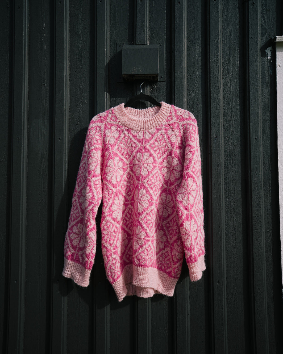 Saga Sweater Pink & Pink